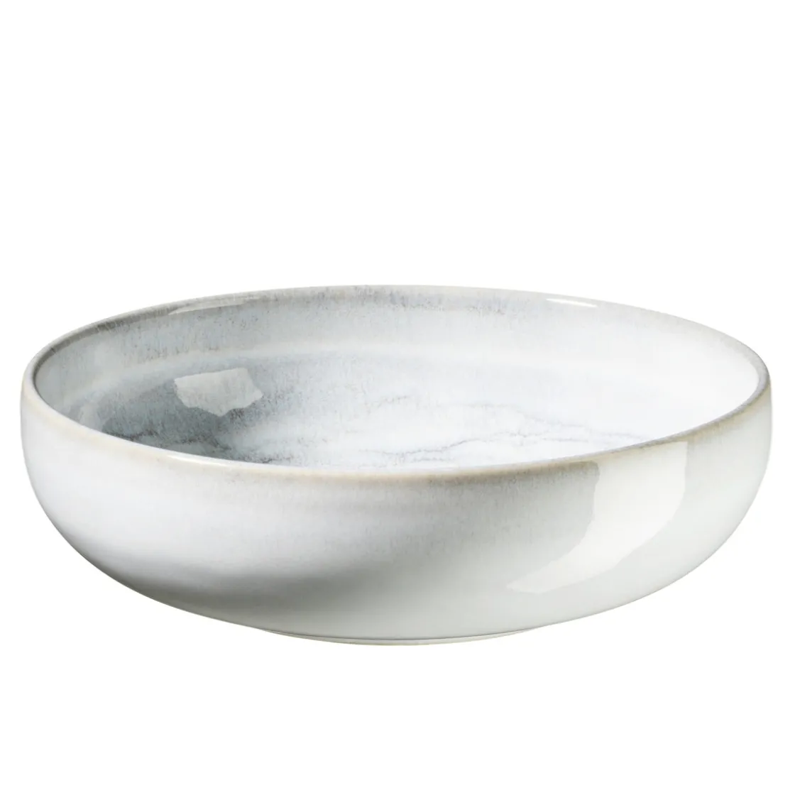 Schalen & Schüsseln|Die moderne Hausfrau Schüssel-Set, Steinzeug TIEFER SEE Grau / Weiß