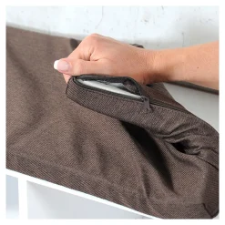 Schränke & Regale·Schuhregale & Schuhbänke|Die moderne Hausfrau Schuhschrank mit Sitzkissen aus Stoff