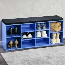 Schränke & Regale·Schuhregale & Schuhbänke|Die moderne Hausfrau Schuhschrank mit Sitzkissen