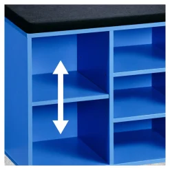 Schränke & Regale·Schuhregale & Schuhbänke|Die moderne Hausfrau Schuhschrank mit Sitzkissen