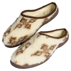 Pantoletten|Die moderne Hausfrau Schurwoll-Pantolette