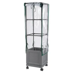 Winterschutz Für Pflanzen|Die moderne Hausfrau Schutzhaube für XXL-Pflanzturm Einfach