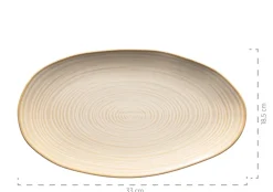 Servierzubehör|Die moderne Hausfrau Servierplatten-Set, Keramik Nottingham Beige