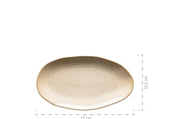 Servierzubehör|Die moderne Hausfrau Servierplatten-Set, Keramik Nottingham Beige