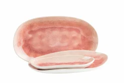 Servierzubehör|Die moderne Hausfrau Servierplatten-Set, Steinzeug Frozen Berry