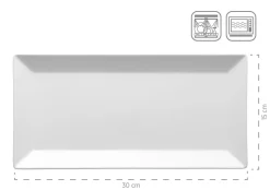 Servierzubehör|Die moderne Hausfrau Servier-Set, Porzellan MANHATTAN CITY Schwarz