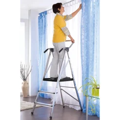 Trittleitern|Trittleitern|Die moderne Hausfrau Sicherheitsleiter