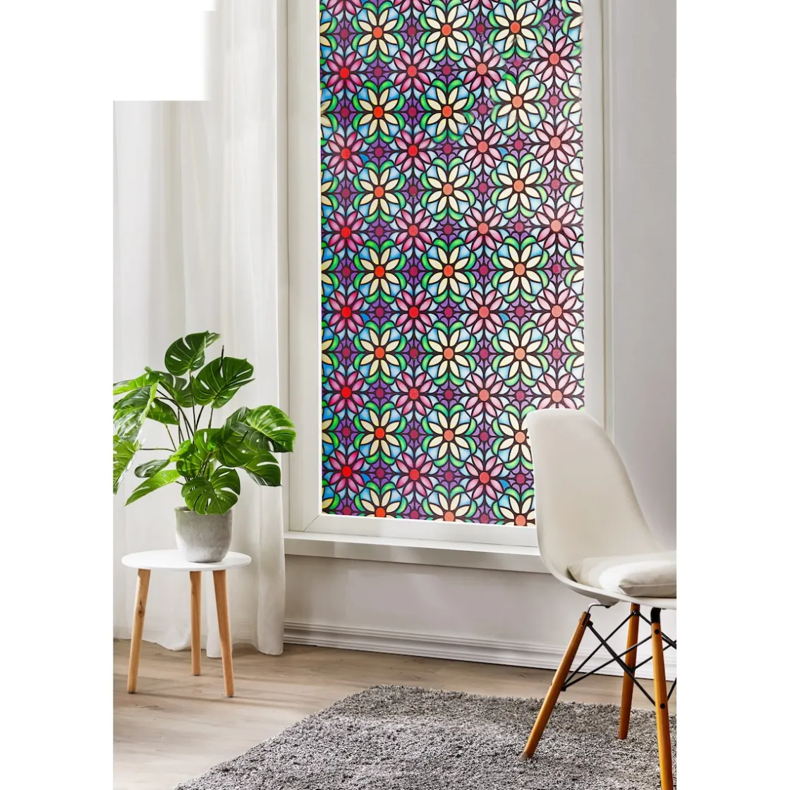 Fensterbilder|Die moderne Hausfrau Sichtschutzfolie "Venedig"