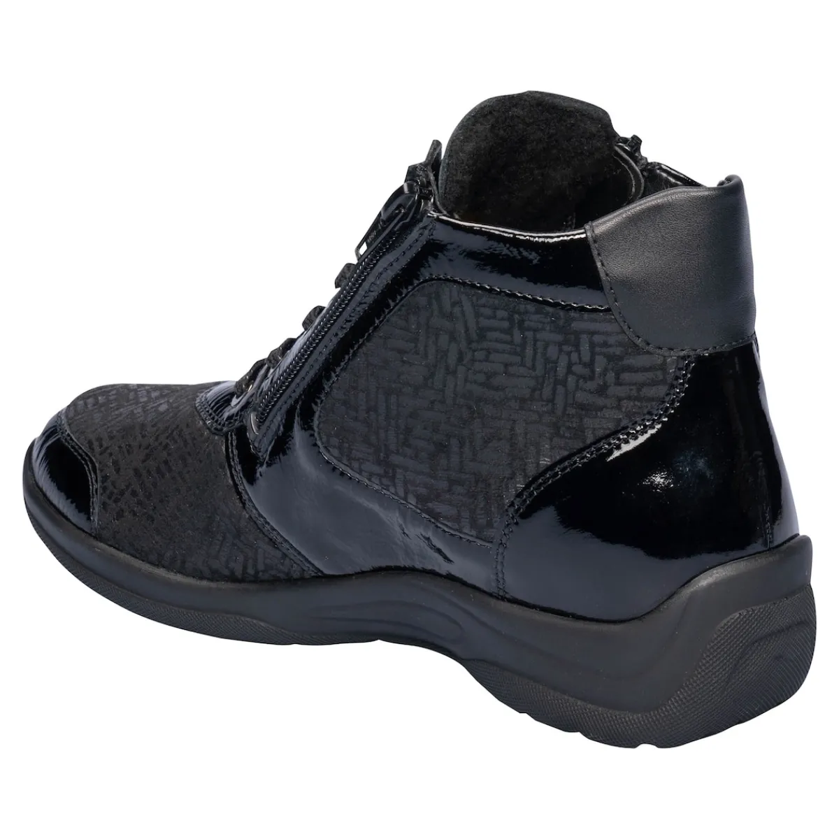 Damen Die moderne Hausfrau Siefelette "Hesna" schwarz