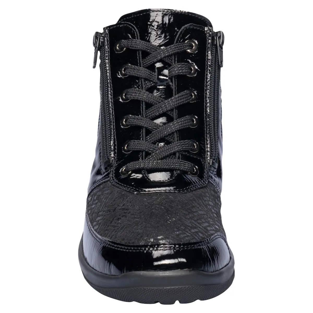 Damen Die moderne Hausfrau Siefelette "Hesna" schwarz