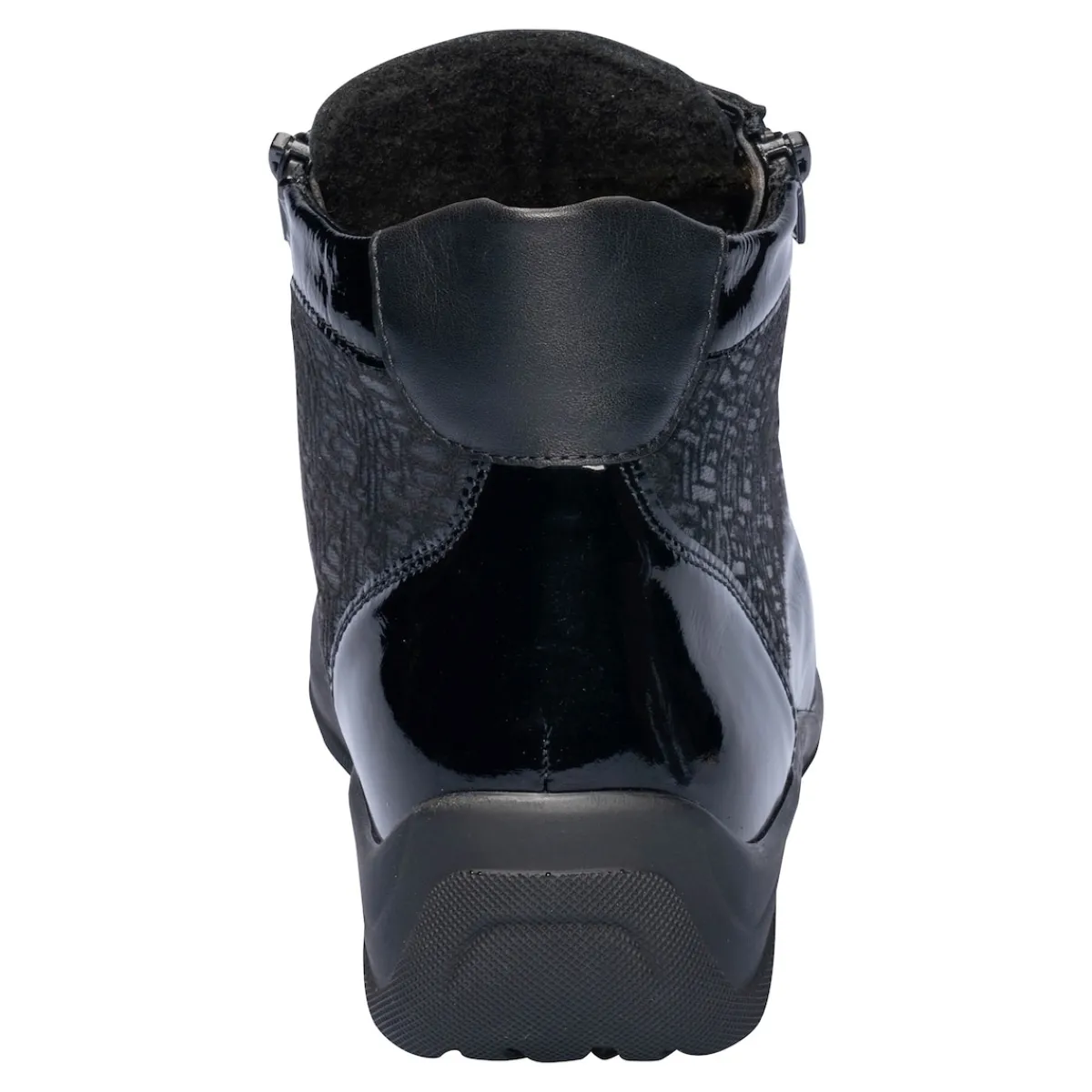 Damen Die moderne Hausfrau Siefelette "Hesna" schwarz