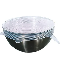 Die moderne Hausfrau Silikondeckel dehnbar, 4 Stück