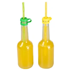 Öffner & Verschlüsse|Verschlussclips|Die moderne Hausfrau Silikon-Flaschenverschlüsse „Genial“, 4 Stück