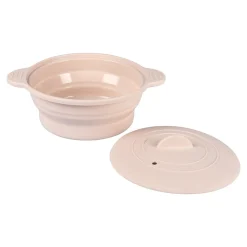 Die moderne Hausfrau Silikon-Mikrowellen-Topf, faltbar 1300 ml