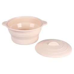 Die moderne Hausfrau Silikon-Mikrowellen-Topf, faltbar 800 ml