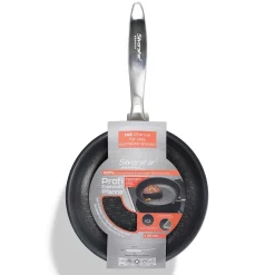 Pfannen|Die moderne Hausfrau SILVERSTAR Edelstahlpfanne Bratpfanne 20 cm | ohne Deckel