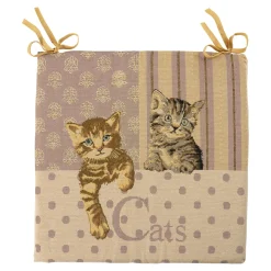 Kissen·Sitzkissen|Tierfreunde|Die moderne Hausfrau Sitzkissen "Cats"