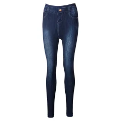 Hosen & Leggings|Die moderne Hausfrau Slim-Leggings "warm" dunkelblau
