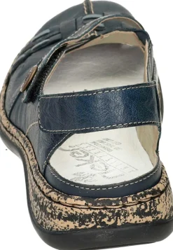 Sandalen|Die moderne Hausfrau Slings blau