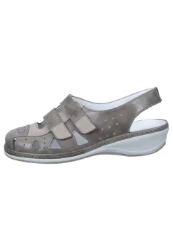 Sandalen|Die moderne Hausfrau Slings grau