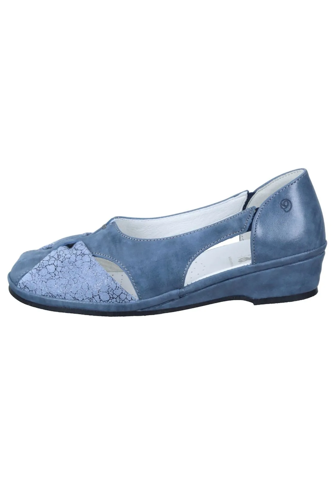 Slipper & Mokassins|Die moderne Hausfrau Slipper blau