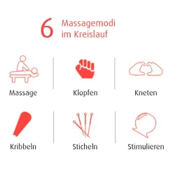 Massage-Produkte·Massagegeräte|Wellness-Freunde|Die moderne Hausfrau Smart Massager mit Case mit Tasche