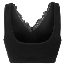 Bh'S|Die moderne Hausfrau Soft-BH mit Spitze „Elegant“ schwarz