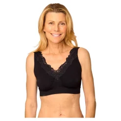 Bh'S|Die moderne Hausfrau Soft-BH mit Spitze „Elegant“ schwarz