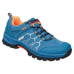 Sportschuhe|Sportschuhe|Die moderne Hausfrau Softshell-Trekkingschuh unisex, wasserabweisend blau/orange