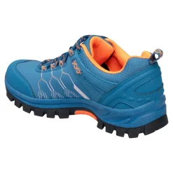 Sportschuhe|Sportschuhe|Die moderne Hausfrau Softshell-Trekkingschuh unisex, wasserabweisend blau/orange