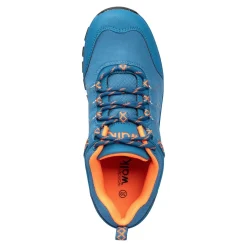 Sportschuhe|Sportschuhe|Die moderne Hausfrau Softshell-Trekkingschuh unisex, wasserabweisend blau/orange