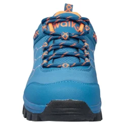 Sportschuhe|Sportschuhe|Die moderne Hausfrau Softshell-Trekkingschuh unisex, wasserabweisend blau/orange