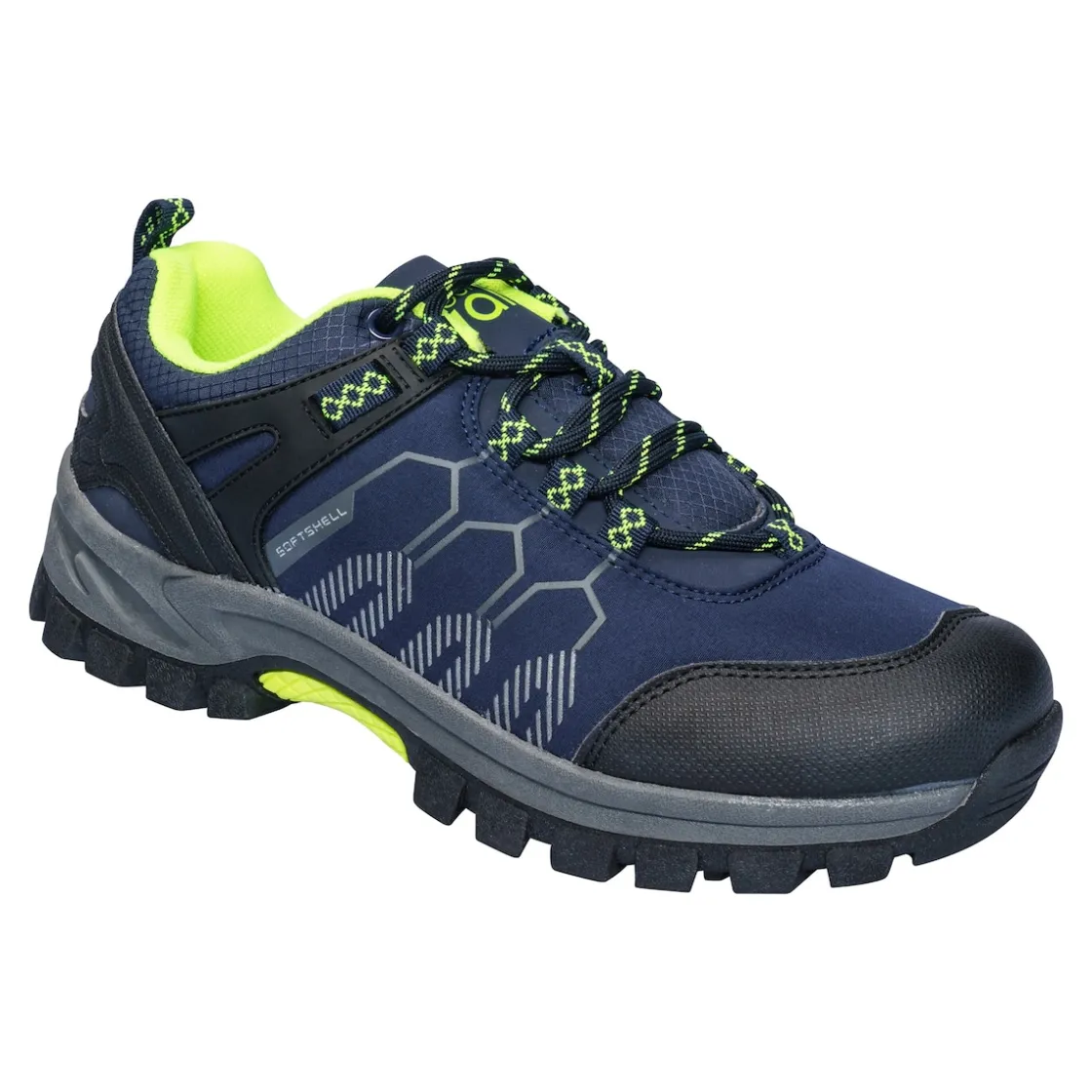 Sportschuhe|Sportschuhe|Die moderne Hausfrau Softshell-Trekkingschuh unisex, wasserabweisend blau