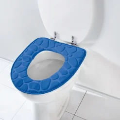 Toilettenzubehör ·Wc-Sitzauflagen|Die moderne Hausfrau Soft-WC-Sitzauflage blau