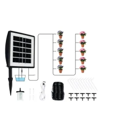 Gartenbewässerung|Die moderne Hausfrau Solar-Bewässerungssystem