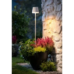 Gartendekoration ·Gartenstecker|Gartendekoration ·Solarleuchten|Die moderne Hausfrau Solar-Gartenstecker 2 in 1 