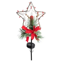 Gartendekoration ·Gartenstecker|Gartendekoration ·Solarleuchten|Die moderne Hausfrau Solar-Gartenstecker Stern