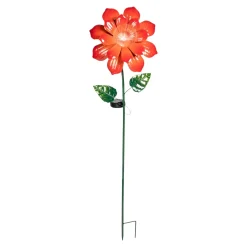 Gartendekoration ·Gartenstecker|Gartendekoration ·Solarleuchten|Die moderne Hausfrau Solar-Gartenstecker „Fiberglas-Traum“