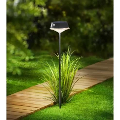 Die moderne Hausfrau Solar-Gartenstecker mit Bewegungssensor