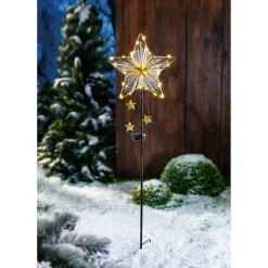 Die moderne Hausfrau Solar-Gartenstecker „Sternentraum“