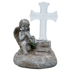 Grablichter|Die moderne Hausfrau Solar-Gedenkengel