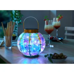 Gartendekoration ·Solarleuchten|Solarleuchten|Die moderne Hausfrau Solar-Lampe „Magic“