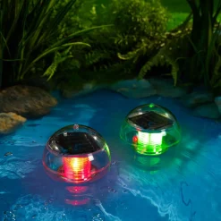 Gartendekoration ·Solarleuchten|Gartendekoration ·Led-Leuchten|Die moderne Hausfrau Solar-LED-Ball „3 in 1“, 1 Stück