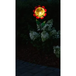 Gartendekoration ·Gartenstecker|Gartendekoration ·Solarleuchten|Die moderne Hausfrau Solar-LED-Gartenstecker 