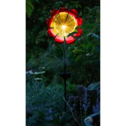 Gartendekoration ·Gartenstecker|Gartendekoration ·Solarleuchten|Die moderne Hausfrau Solar-LED-Gartenstecker 