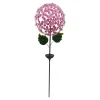 Gartendekoration ·Gartenstecker|Gartendekoration ·Solarleuchten|Die moderne Hausfrau Solar-LED-Gartenstecker "Hibiskus"