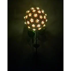 Gartendekoration ·Gartenstecker|Gartendekoration ·Solarleuchten|Die moderne Hausfrau Solar-LED-Gartenstecker 