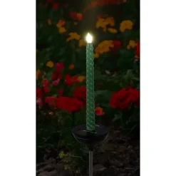 Gartendekoration ·Gartenstecker|Gartendekoration ·Solarleuchten|Die moderne Hausfrau Solar-LED-Gartenstecker 