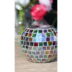 Gartendekoration ·Solarleuchten|Gartendekoration ·Led-Leuchten|Die moderne Hausfrau Solar-LED-Laterne "Mosaik"