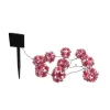 Lichterketten|Gartendekoration ·Lichterketten|Die moderne Hausfrau Solar-LED-Lichterkette "Hibiskus", 3,8 m